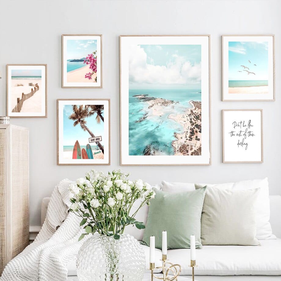 Arthia Designs - Beach Surf Area Canvas Art - Review