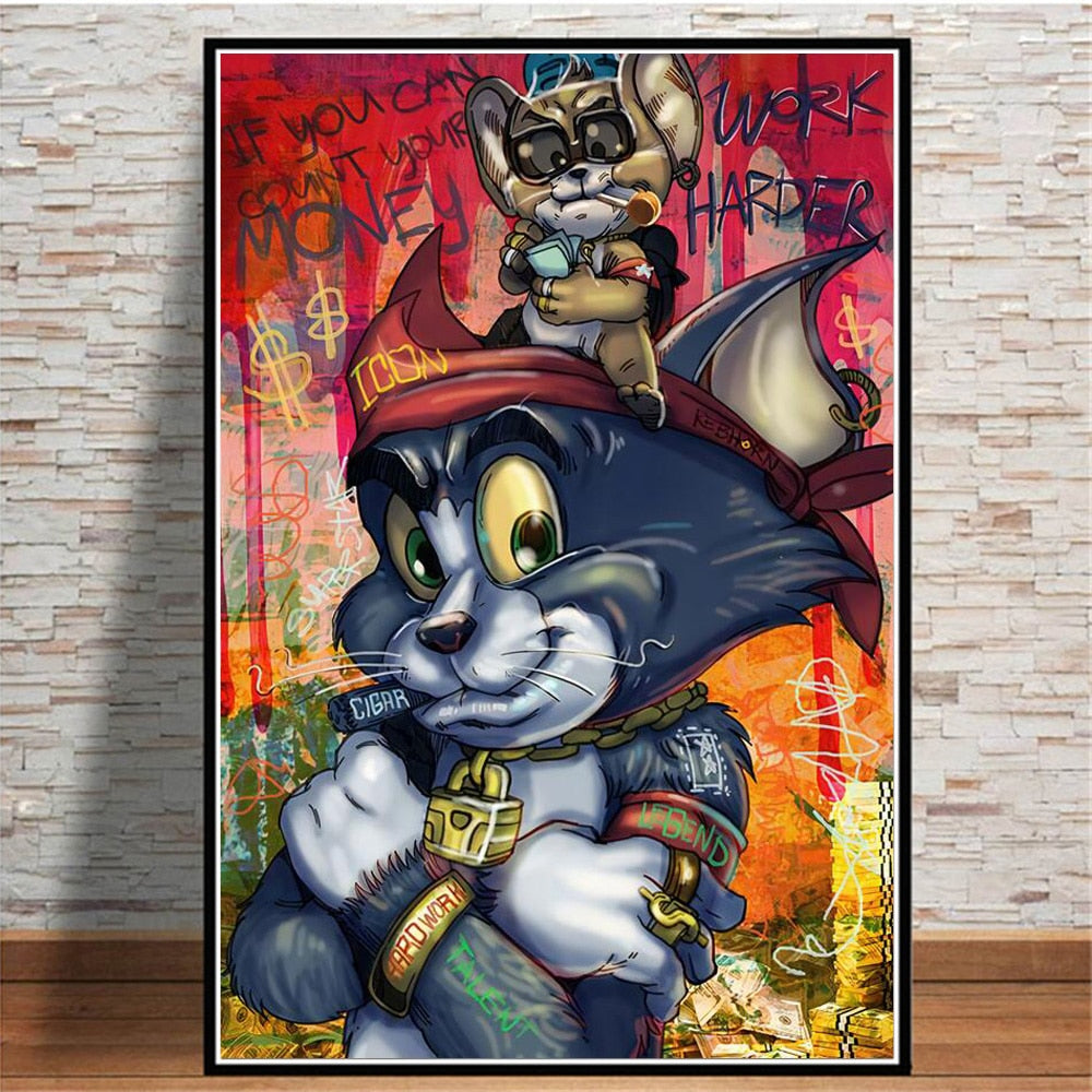 Arthia Designs - DJ Mickey Mouse Graffiti Canvas Art - Review