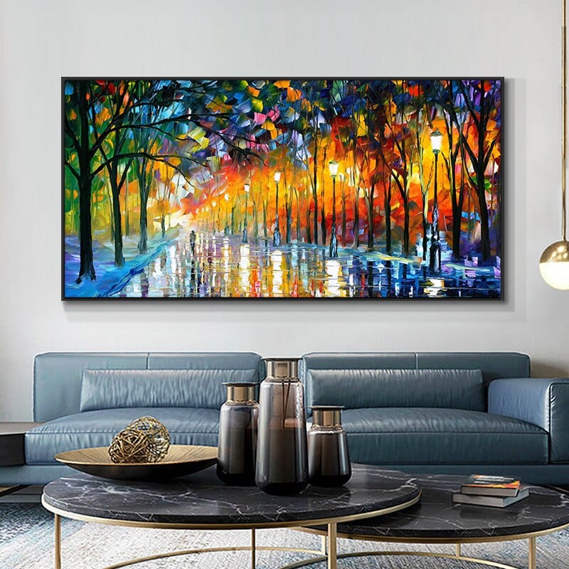 Arthia Designs - Rain of Love by Leonid Afremov Canvas Art - Review