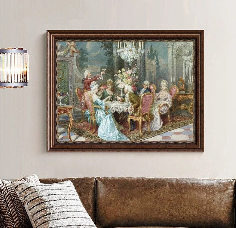 Arthia Designs - Classical Aristocrat Drinking Party Canvas Art - Review