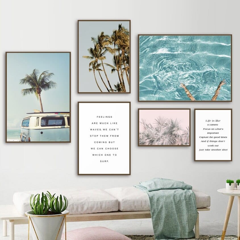 Arthia Designs - Clearwater Palm Beach Canvas Art - Review