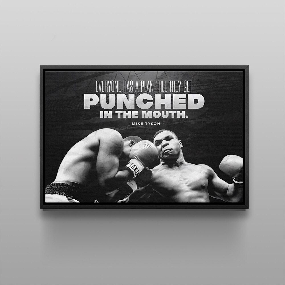 Arthia Designs - Mike Tyson Motivational Quote Canvas Art - Review