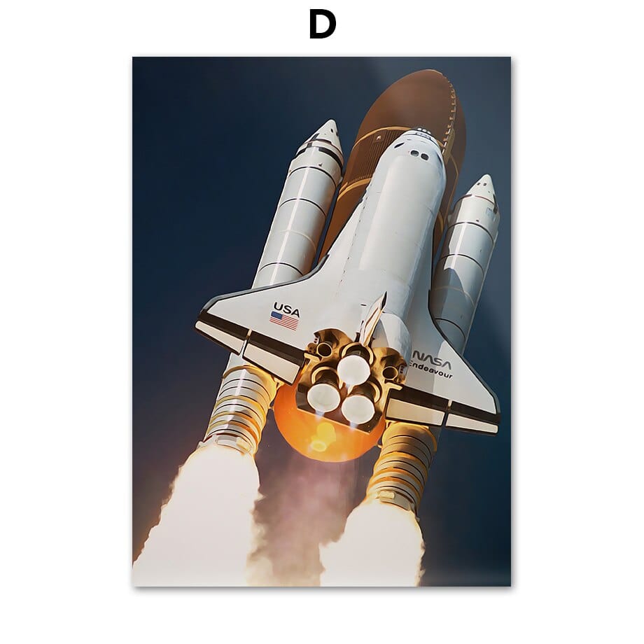 Arthia Designs - Astronaut Goes To Space Canvas Art - Review