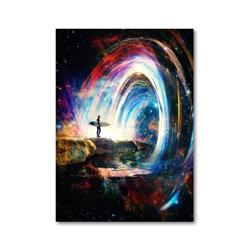 Arthia Designs - Time Travel Dimensional Rift Canvas Art - Review