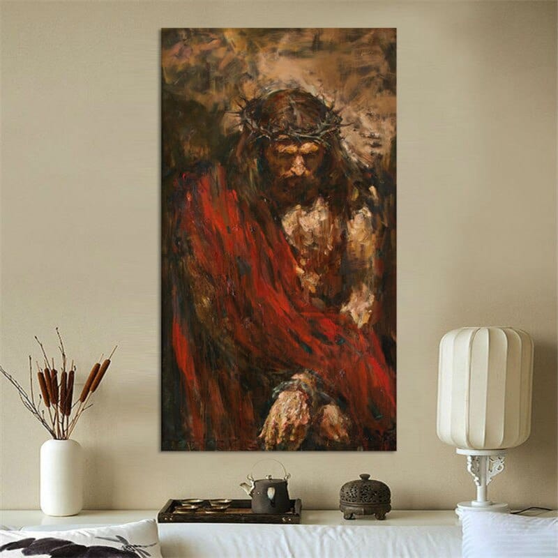 Arthia Designs - The Suffering of Jesus Canvas Art - Review