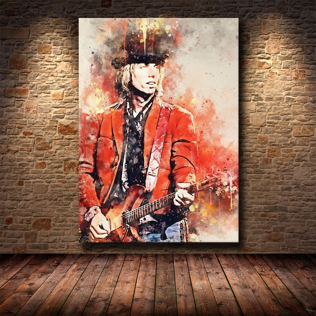 Arthia Designs - Graffiti Rock and Roll Star Canvas Art - Review