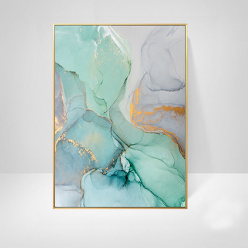 Arthia Designs - Abstract Colorful Marble Canvas Art - Review