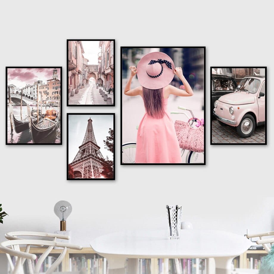 Arthia Designs - Paris Romantic Pink Vibes Canvas Art - Review