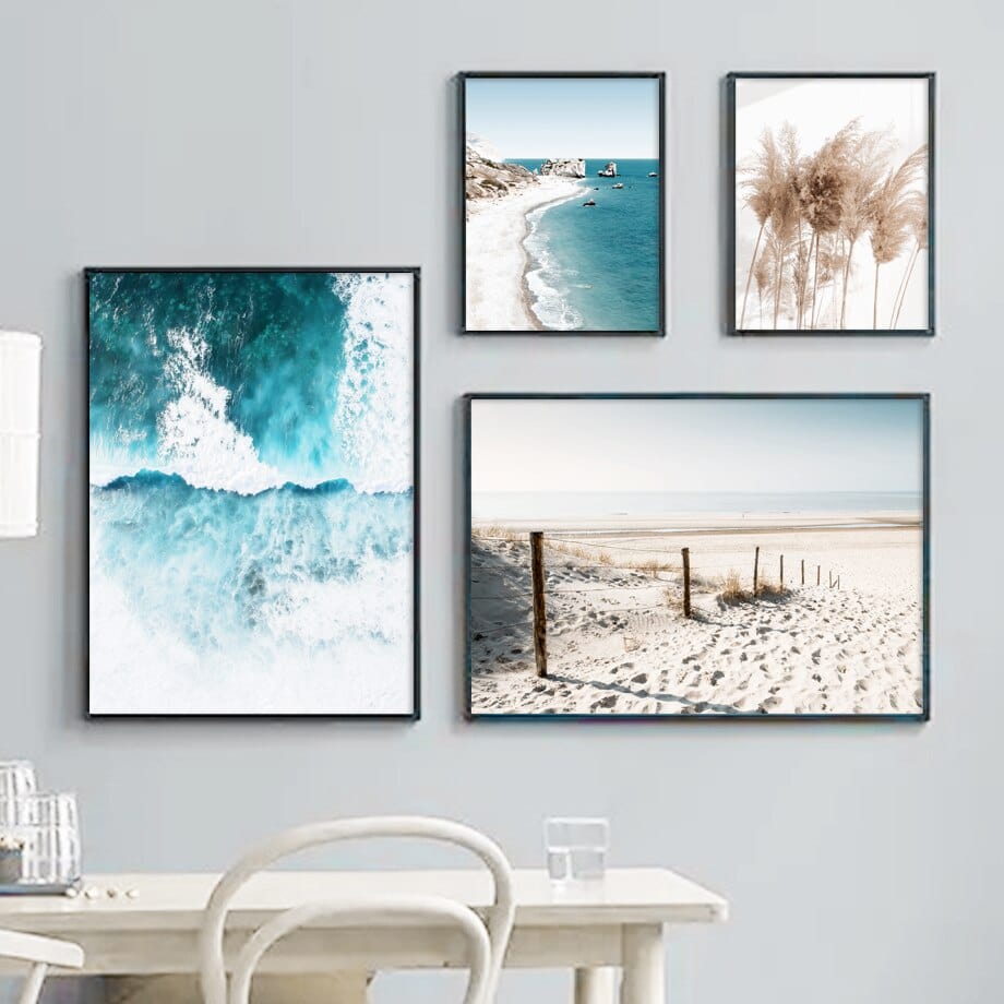 Arthia Designs - Fantasy Blue Sea Island Canvas Art - Review