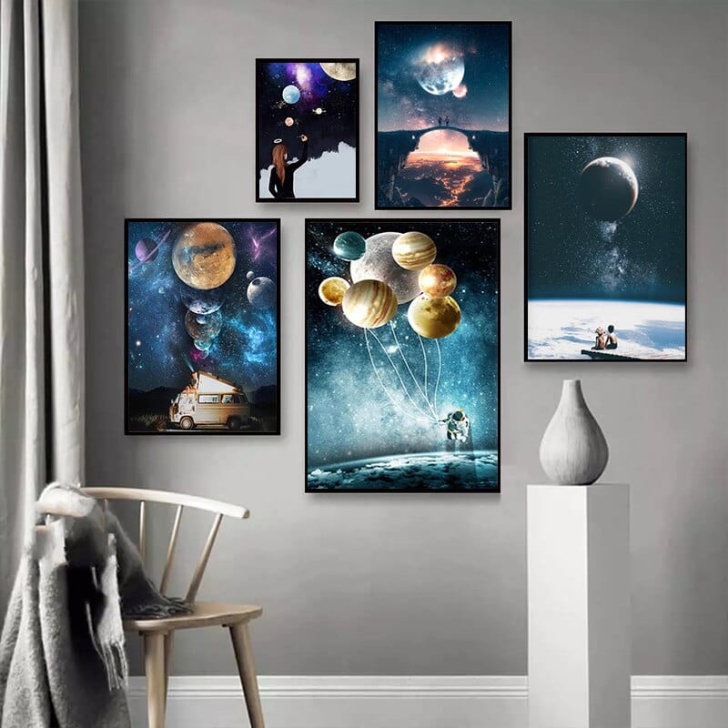 Arthia Designs - Saving The Planets Canvas Art - Review