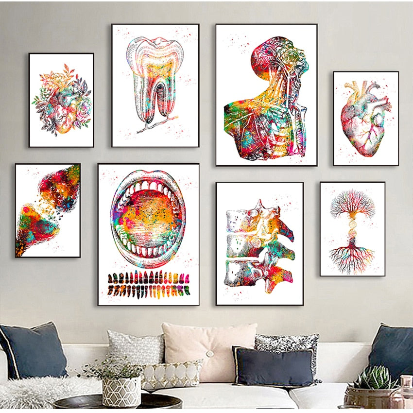 Arthia Designs - Human Anatomy Systems Canvas Art - Review