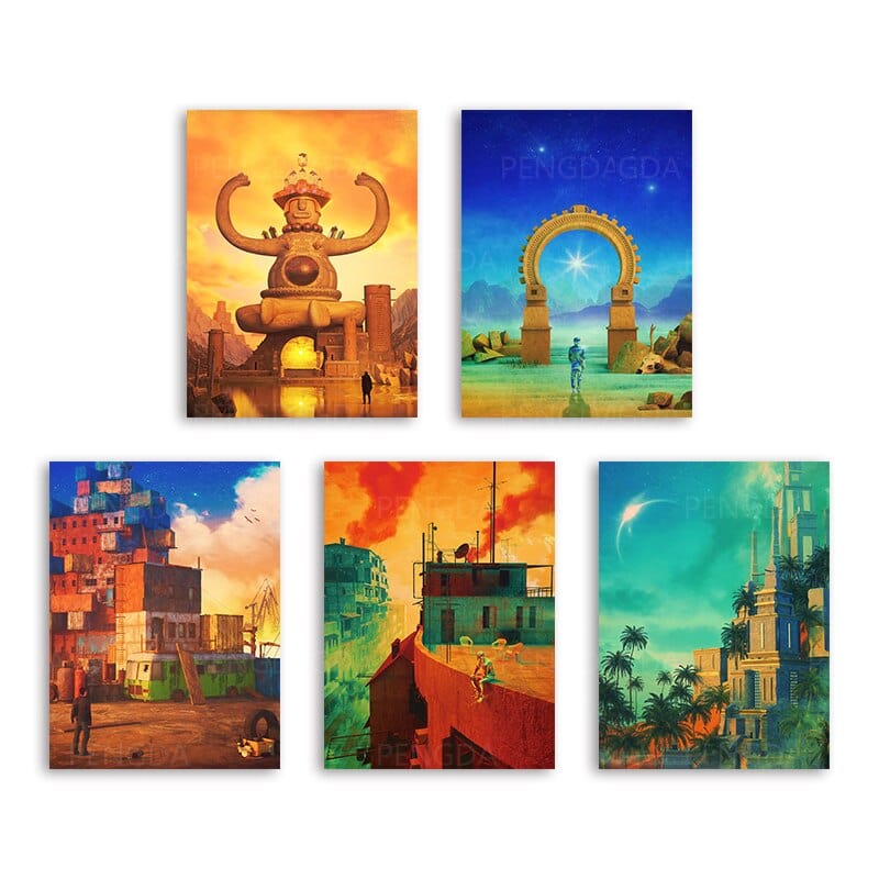 Arthia Designs - Ancient Babylon Architecture Canvas Art - Review