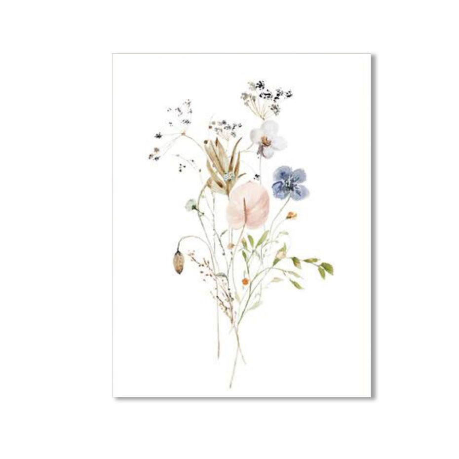 Arthia Designs - Watercolor Mix Flowers Canvas Art - Review