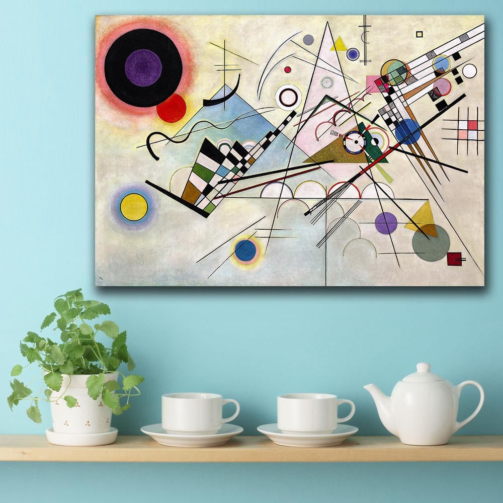 Arthia Designs - Composition 8 by Wassily Kandinsky Canvas Art - Review