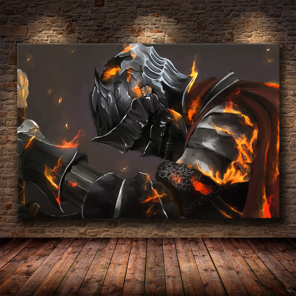 Arthia Designs - Classic Dark Souls 2 Canvas Art - Review