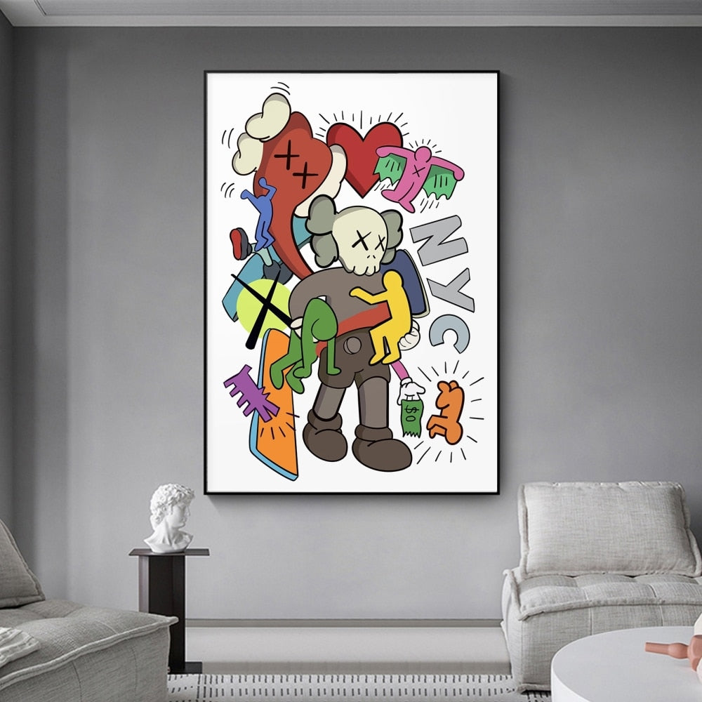 Arthia Designs - Abstract Pop Street Fashion Canvas Art - Review