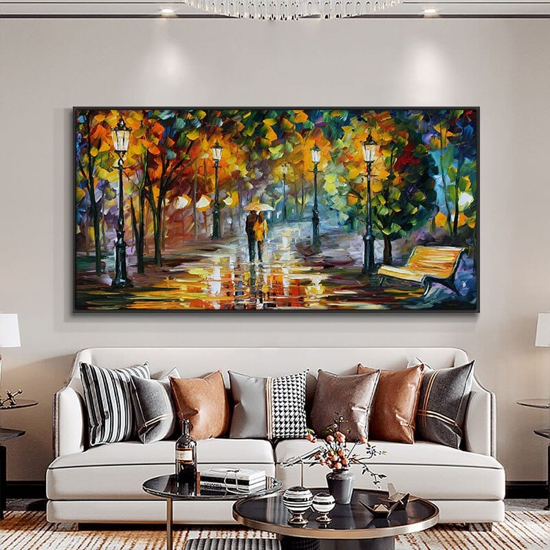 Arthia Designs - Rain of Love by Leonid Afremov Canvas Art - Review