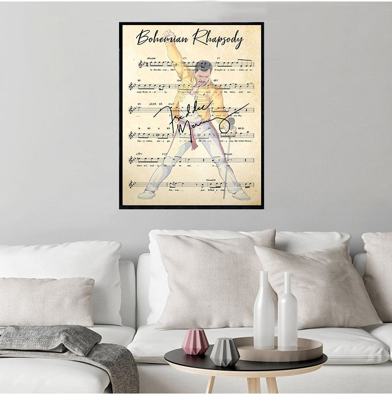 Arthia Designs - Bohemian Rhapsody Chord Canvas Art - Review