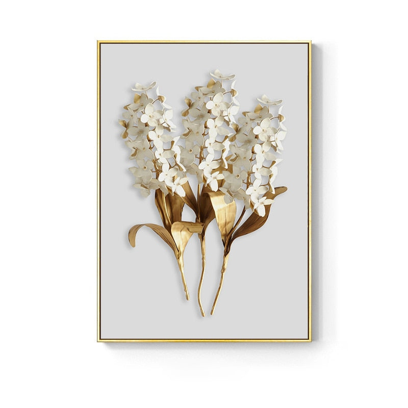 Arthia Designs - Abstract Golden Leaf Canvas Art - Review