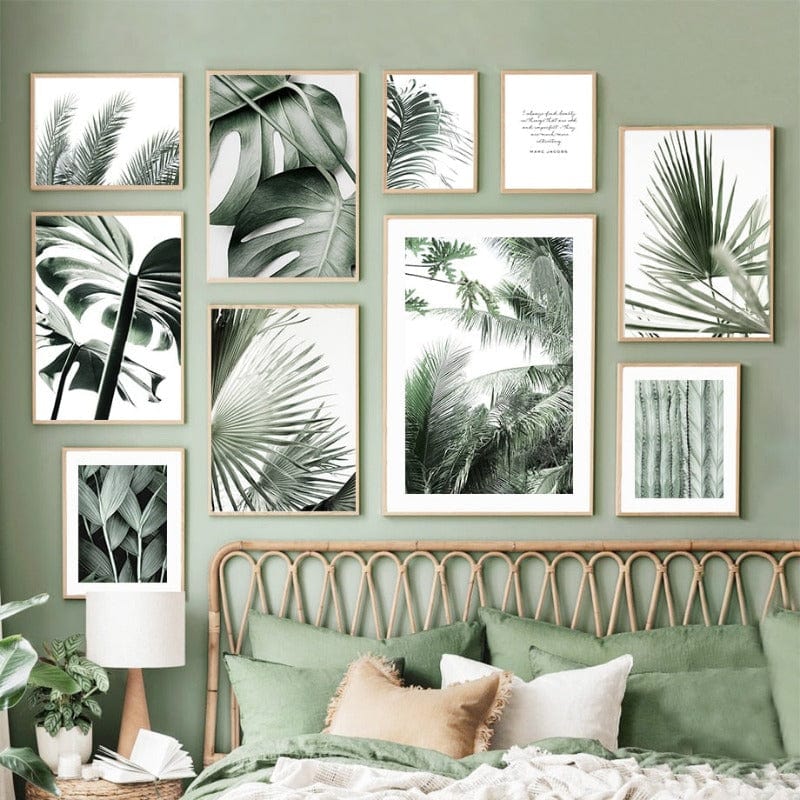 Arthia Designs - Tropical Green Plant Canvas Art - Review