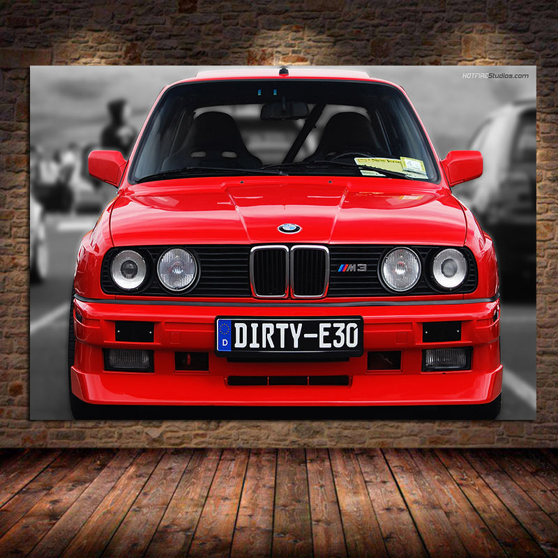 Arthia Designs - Classic Old School BMW Canvas Art - Review