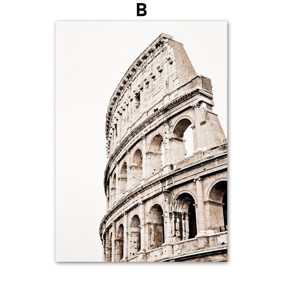 Arthia Designs - Rome Nature Architecture Canvas Art - Review