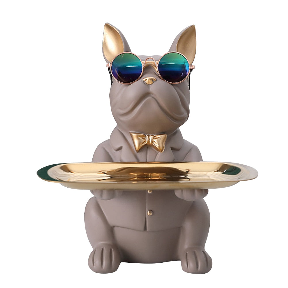 Arthia Designs - French Bulldog Figurines With Tray - Review