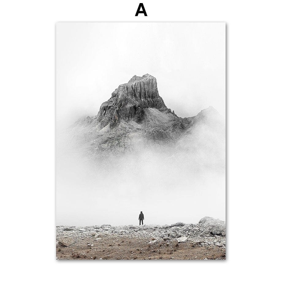 Arthia Designs - The Lone Glacier Rock Canvas Art - Review