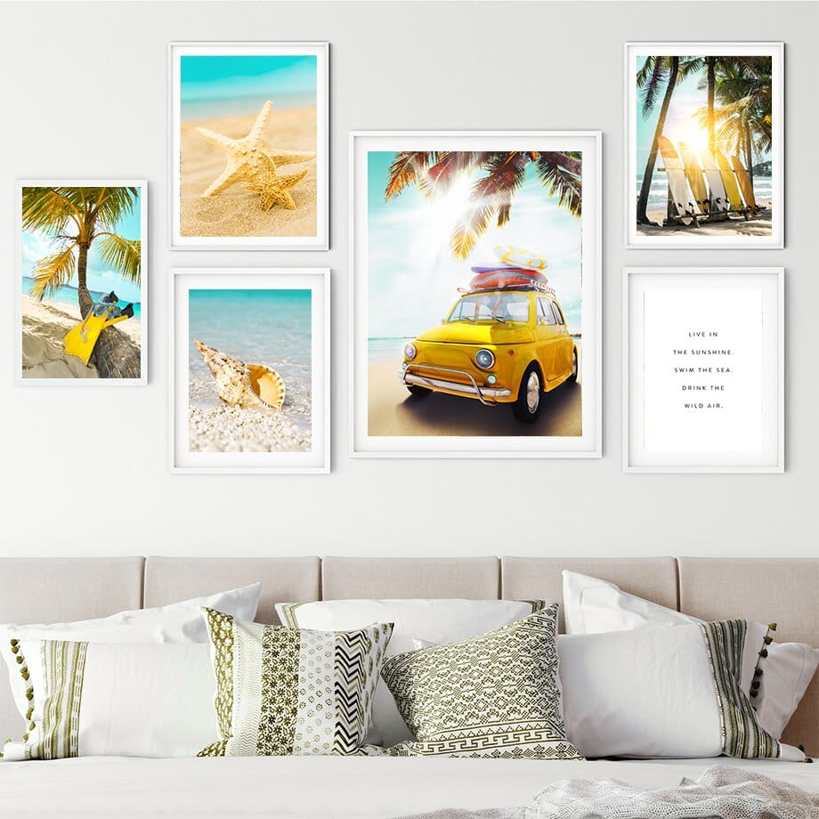 Arthia Designs - Starfish Tropical Surf Island Canvas Art - Review