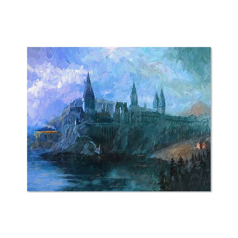 Arthia Designs - Majestic Hogwarts Castle Canvas Art - Review