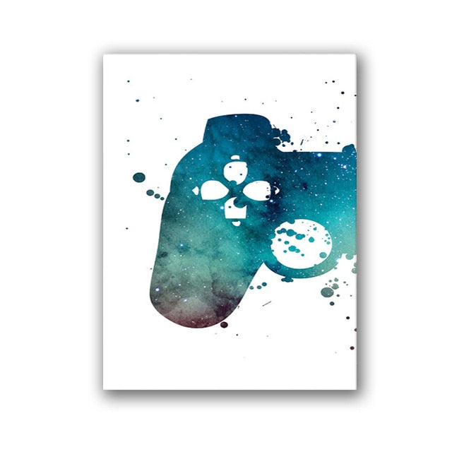 Arthia Designs - Controller Gaming Room Canvas Art - Review