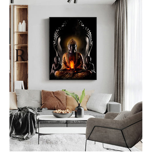 Arthia Designs - Meditating Buddha Canvas Art - Review