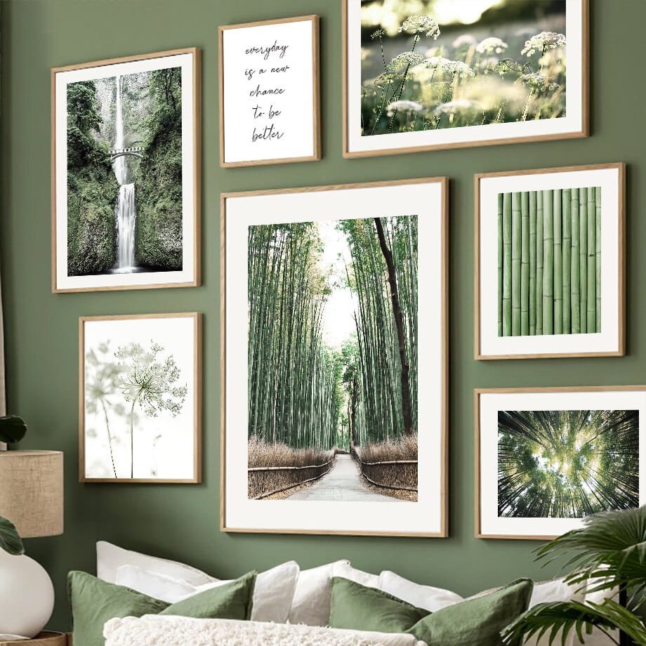 Arthia Designs - Bamboo Forest Waterfall Canvas Art - Review