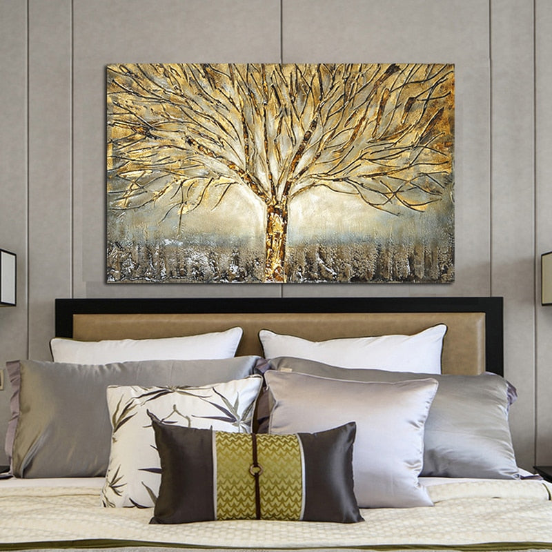 Arthia Designs - Golden Tree Canvas Art - Review