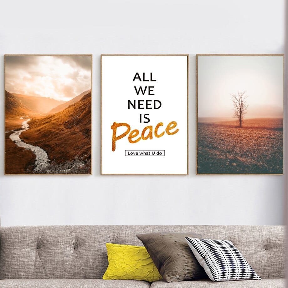 Arthia Designs - Morocco Peaceful Natural Sunset Canvas Art - Review