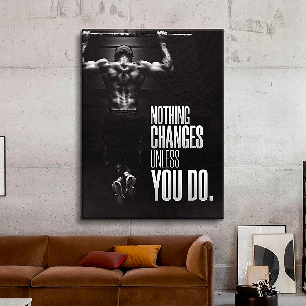 Arthia Designs - Workout Motivational Quote Canvas Art - Review