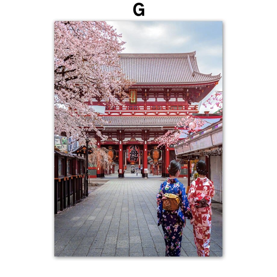 Arthia Designs - Japanese Cherry Blossom Season Canvas Art - Review