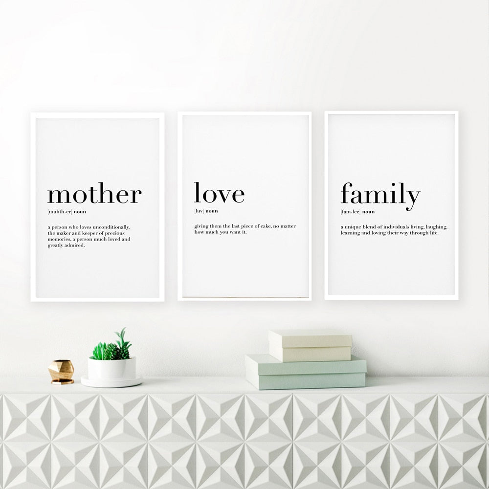 Arthia Designs - Lovely Family Home Quotes Canvas Art - Review