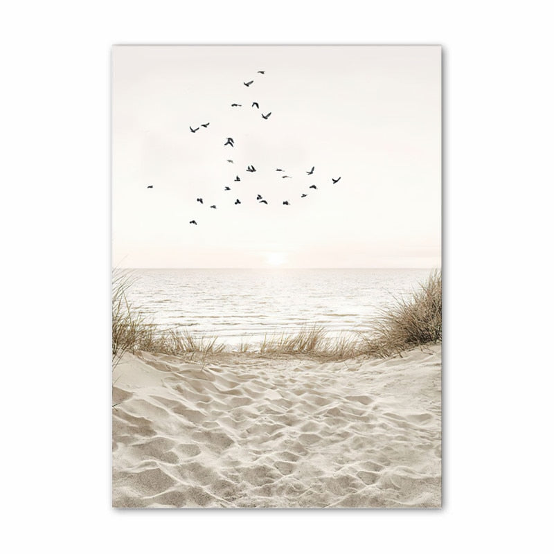 Arthia Designs - White Shell Beach Flower Canvas Art - Review