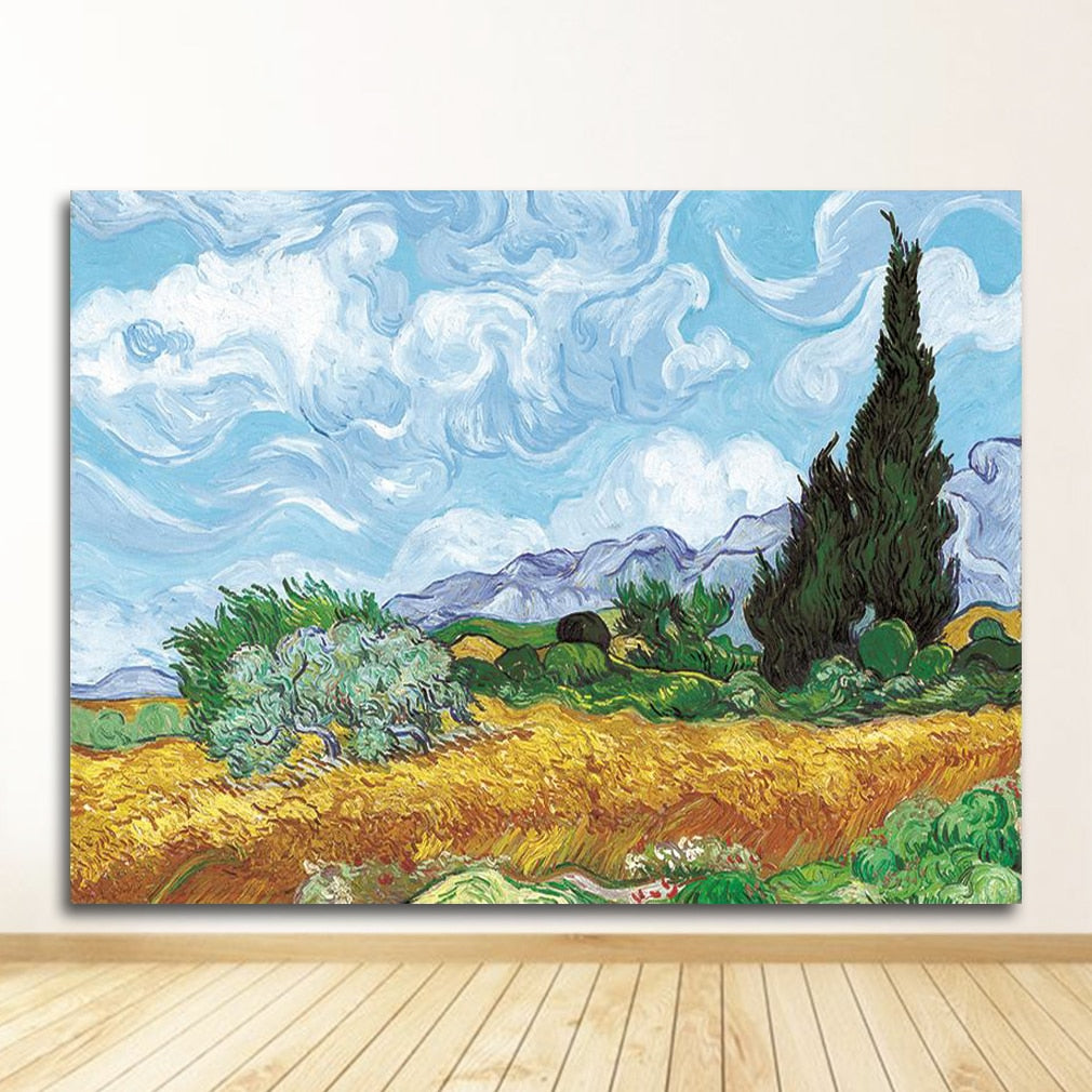 Arthia Designs - Vintage Abstract Van Gogh Canvas Art - Review