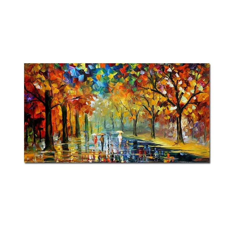 Arthia Designs - Rain of Love by Leonid Afremov Canvas Art - Review