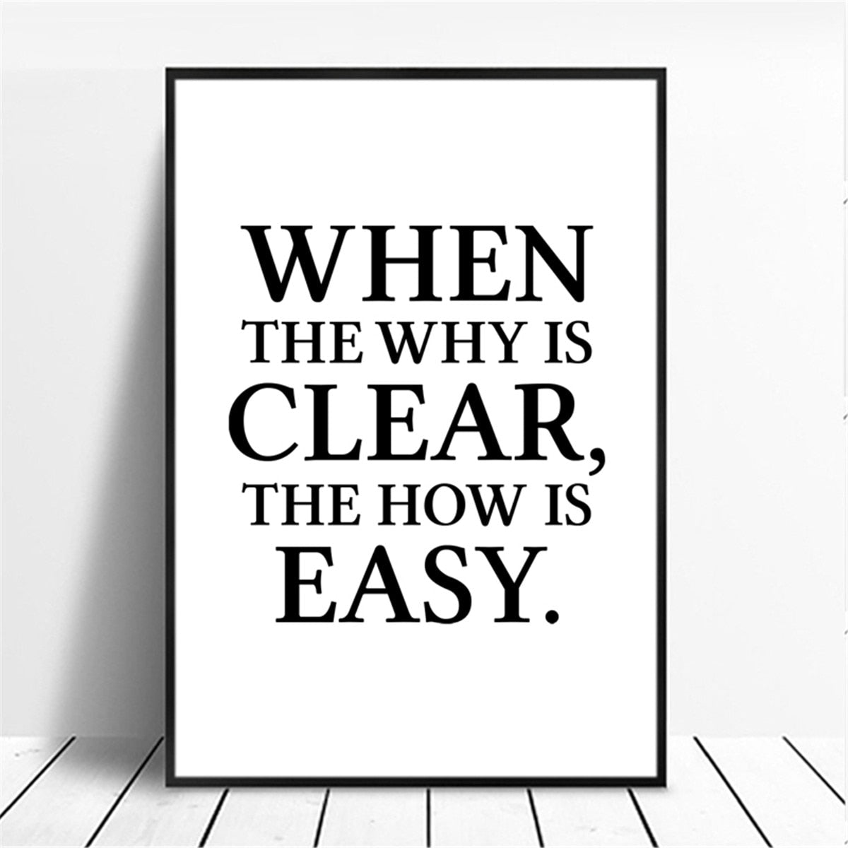 Arthia Designs - Minimalist Black and White Quotes Canvas Art - Review