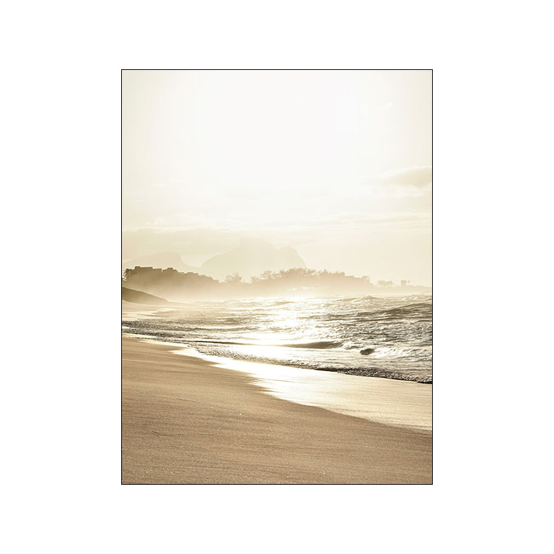 Arthia Designs - White Flower Natural Sunset Canvas Art - Review