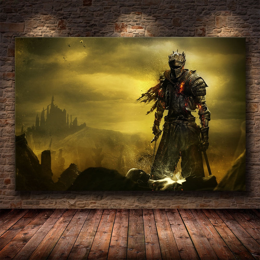 Arthia Designs - Classic Dark Souls 2 Canvas Art - Review