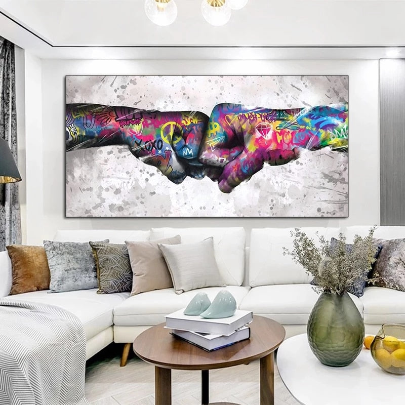 Arthia Designs - Uncovered Justice Graffiti Canvas Art - Review