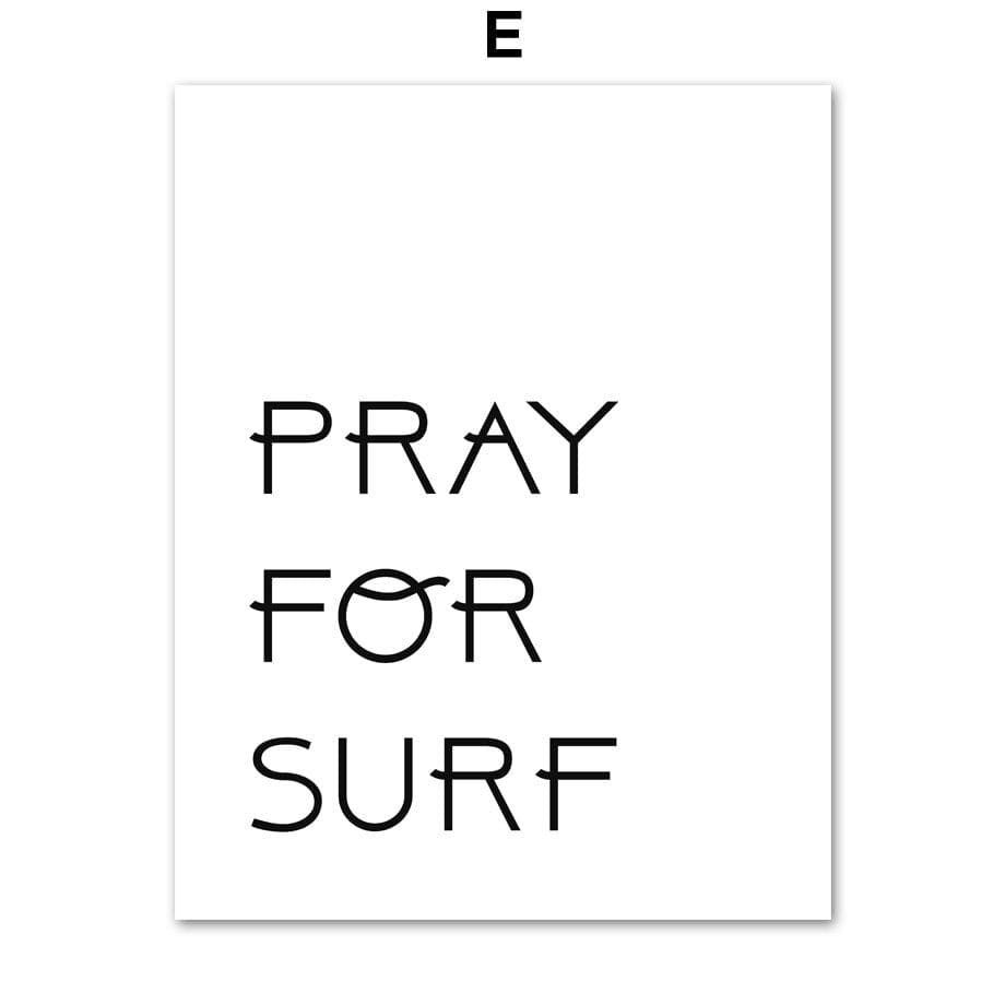 Arthia Designs - Pray For Surf Canvas Art - Review