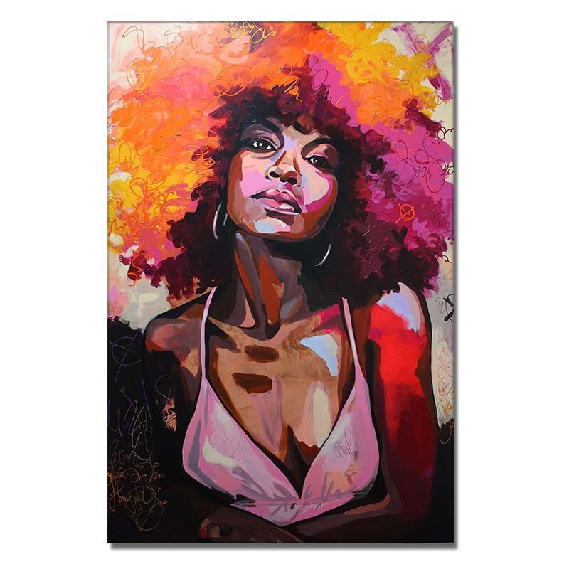 Arthia Designs - African Woman Beauty Icon Canvas Art - Review