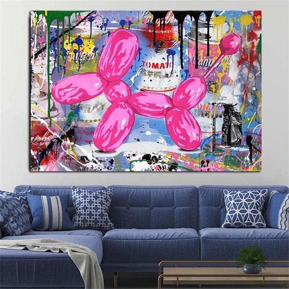 Arthia Designs - Balloon Dog Graffiti Canvas Art - Review