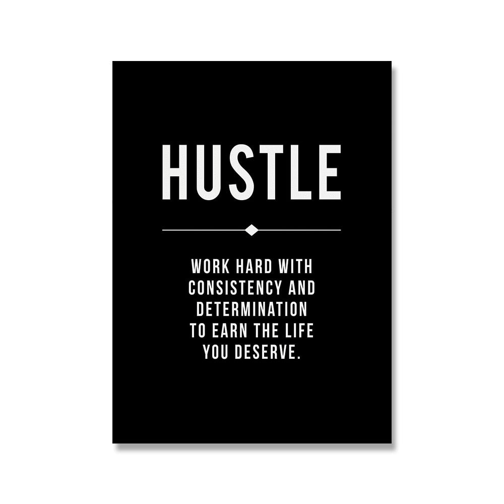 Arthia Designs - Grind Hustle Success Motivational Canvas Art - Review