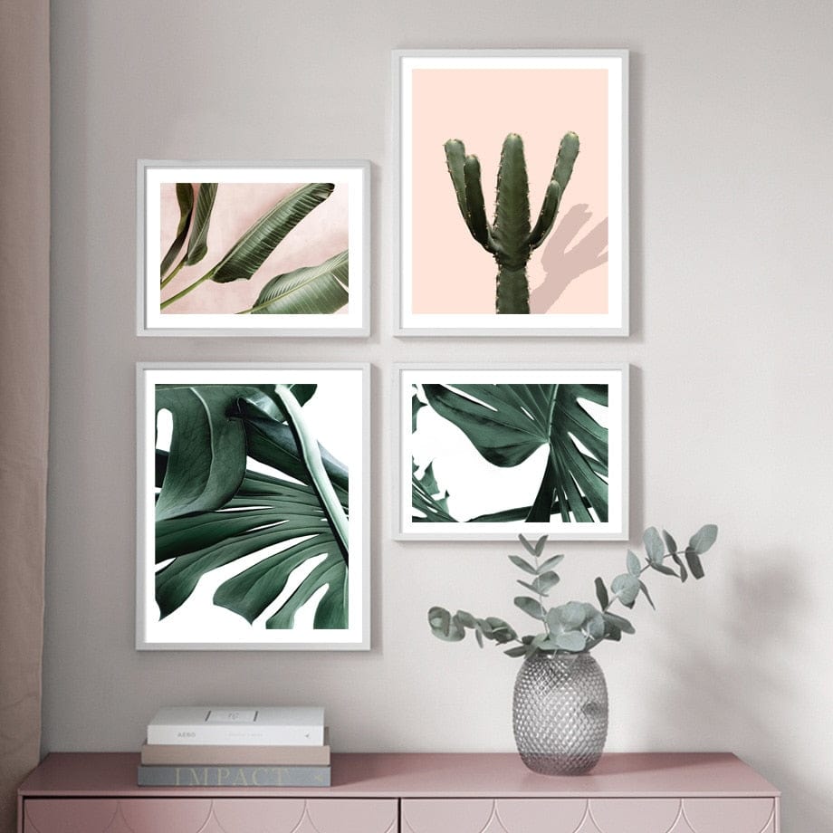 Arthia Designs - Monstera Cactus Plants Canvas Art - Review